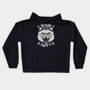 Angry Cat Swift Kids Hoodie